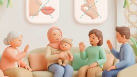 Kepala Bidang Pencegahan dan Pengendalian Penyakit (P2P) Dinas Kesehatan Kabupaten Bojonegoro, dr. Rury Dewi, mengingatkan masyarakat agar tidak mencium maupun mencubit bayi saat berkunjung pada momen Lebaran. (Foto:Dok.Bojonegorokab)


