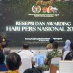 Bupati Bojonegoro Setyo Wahono menyampaikan apresiasi kepada insan pers atas kontribusinya dalam pembangunan daerah. (Foto:Dok.Bojonegorokab)