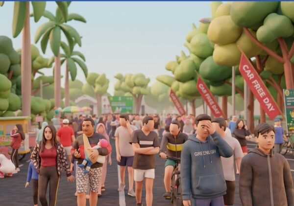 Car Free Day (CFD) atau Hari Bebas Kendaraan Bermotor di seputaran alun-alun kota akan kembali menyapa masyarakat pada Minggu (29/3/2026). (Foto:Dok. Bojonegorokab)

