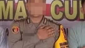  Brigadir SZ penyidik Polsek Pancur Batu yang menyuruh korban pencurian untuk menangkap sendiri maling yang berujung korban menjadi tersangka. (Foto:Ist/Sem)

