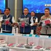Pengungkapan kasus praktik judi online jaringan Kamboja yang beroperasi dari sebuah apartemen di Jalan Palang Merah, Kota Medan disampaikan dalam konferensi pers di Aula Tribrata Polda Sumut, Kamis (26/3/2026). (Foto:Dok.Humas Polri)
