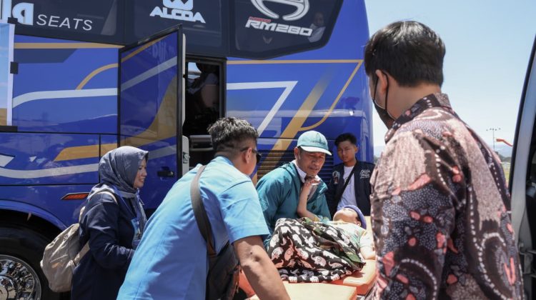 Wagub Taj Yasin fasilitasi pemudik dengan hidrosefalus, diantar sampai rumah. (Foto:Dok.Jatengprov)