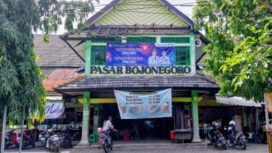 Pembangunan Pasar Kota Bojonegoro dengan anggaran Rp 80,036 miliar masuk dalam proyek strategi Pemkab Bojonegoro. (Foto:Dok.Bojonegorokab)
