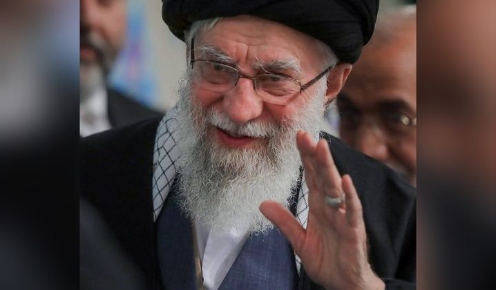 Pemimpin Tertinggi Iran, Ayatollah Ali Khamenei 
