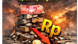 Fondasi Rapuh, Rupiah Siap Tergelincir. (Foto:Anthony Budiawan)