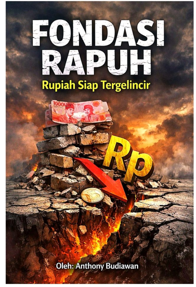 
					Fondasi Rapuh, Rupiah Siap Tergelincir. (Foto:Anthony Budiawan)