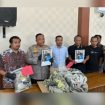 Kapolresta Cilacap, Kombes Budi Adhy Buono, mengungkapkan kasus ini bermula dari penemuan mayat yang terbungkus cor di aliran Sungai Citanduy, Bendung Menganti, Kecamatan Wanareja, Kabupaten Cilacap pada Jumat (20/2) bulan lalu. (Foto:Dok.Polres Cilacap)
