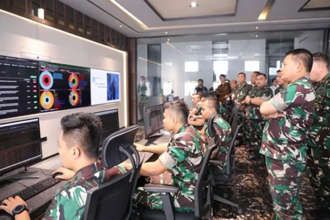 
					Gedung Siber di Markas Besar TNI Angkatan Darat. (Foto: Dok. Dispenad)