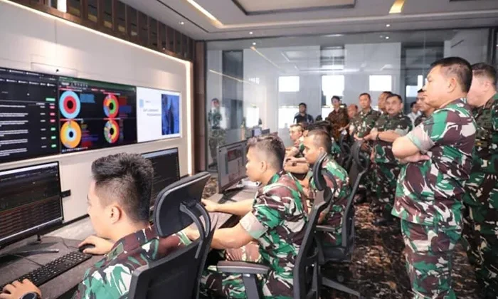 Gedung Siber di Markas Besar TNI Angkatan Darat. (Foto: Dok. Dispenad)