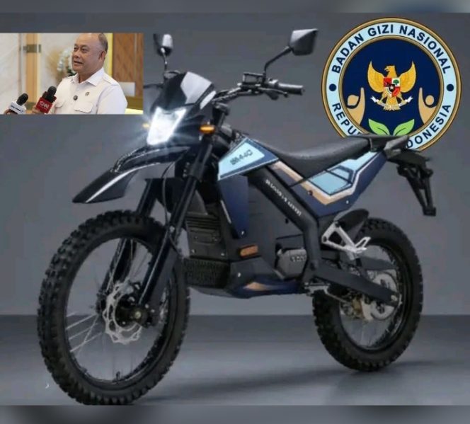 
					Kepala BGN, Dadan Hindayana menyebut pengadaan motor masuk dalam anggaran 2025 dan fungsinya untuk mendukung operasional Kepala SPPG. (Foto:Ist)
