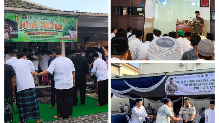 *Lapas Pati Gelar Sholat Idul Adha 1447 H dan Penyembelihan Hewan Kurban, Wujudkan Semangat Keikhlasan dan Kepedulian*
