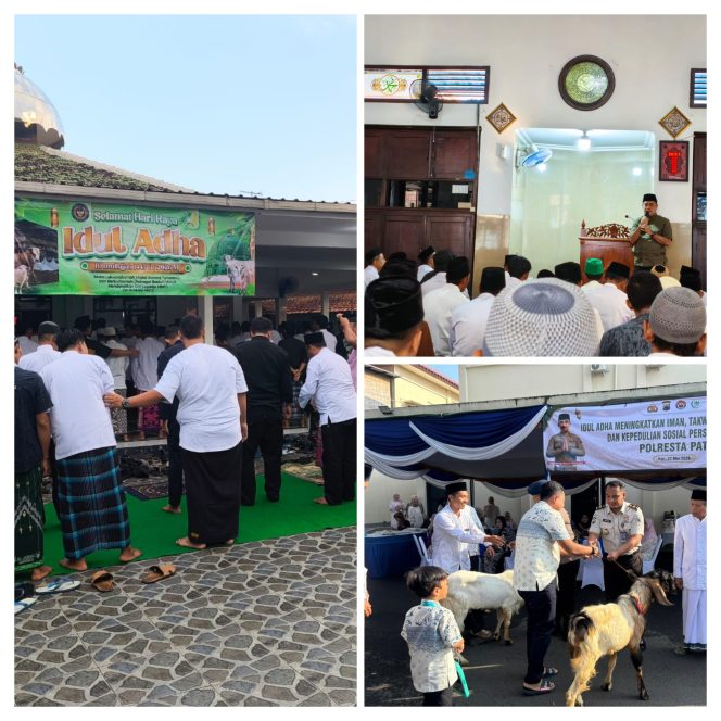 
					*Lapas Pati Gelar Sholat Idul Adha 1447 H dan Penyembelihan Hewan Kurban, Wujudkan Semangat Keikhlasan dan Kepedulian*