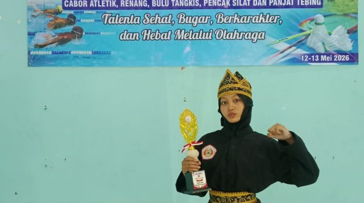 Raih Skor 243, Nabila Nur’Aini Sabet Juara 2 Pencak Silat Kabupaten Rembang