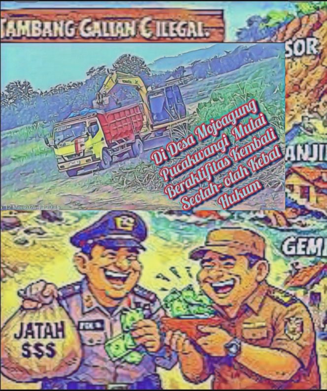 
					Galian C Ilegal di Mojoagung, Pati, Kembali Beroperasi; Aparat Kepolisian Diminta Jangan Tutup Mata