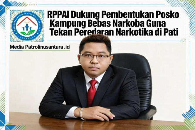 
					RPPAI Dukung Pembentukan Posko Kampung Bebas Narkoba Guna Tekan Peredaran Narkotika di Pati