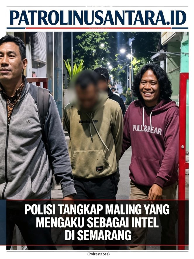 
					Polrestabes Semarang Ungkap Curas dengan Modus Menyamar Jadi Anggota Intel Kepolisian