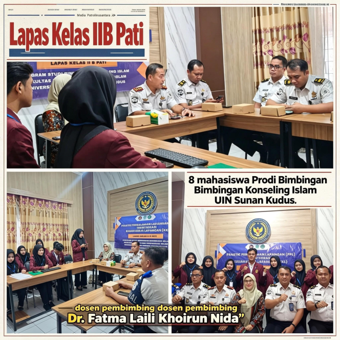 
					Lapas Pati Terima Mahasiswa UIN Sunan Kudus dalam Program PPL Terintegrasi KKL