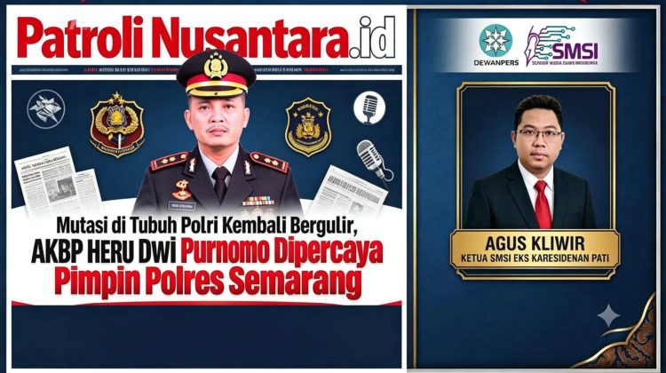 Mutasi di Tubuh Polri Kembali Bergulir, AKBP Heru Dwi Purnomo Dipercaya Pimpin Polres Semarang