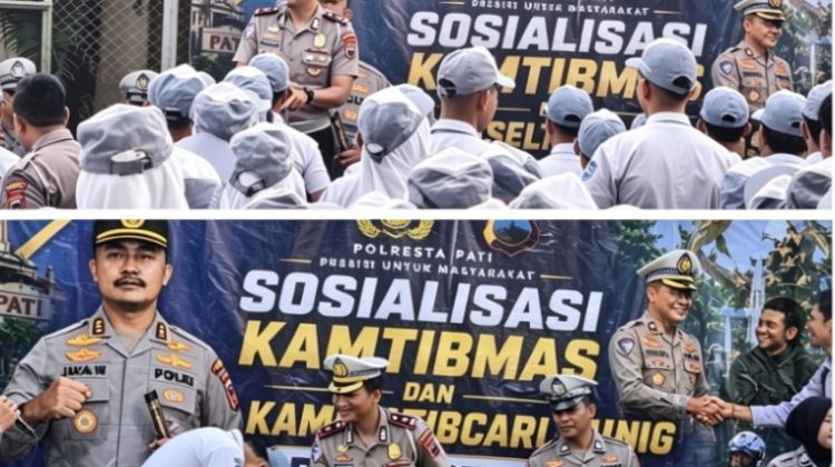 Satlantas Polresta Pati Edukasi Pelajar SMA 3 Pati, Cegah Tawuran dan Geng Motor