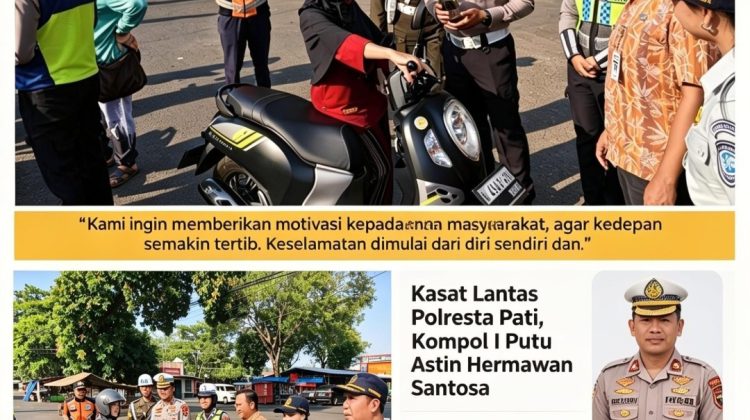 Satlantas Pati Gandeng Instansi Terkait Tingkatkan Kesadaran Berlalu Lintas