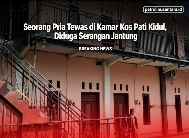 
					Seorang Pria Tewas di Kamar Kos Pati Kidul, Diduga Serangan Jantung