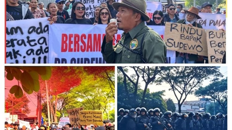 Pendukung Sudewo Gelar Aksi Minta Pembebasan Jelang Sidang Perdana di Tipikor