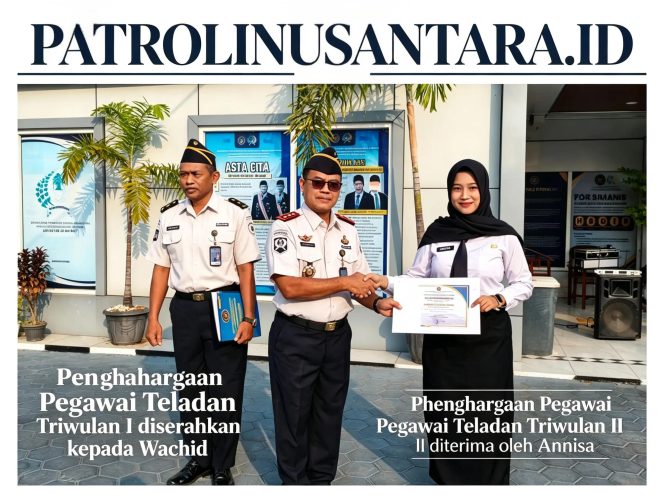 
					Kepala Lapas Kelas IIB Pati Pimpin Apel Pagi, Beri Penghargaan Pegawai Teladan dan Cek Kelengkapan Seragam