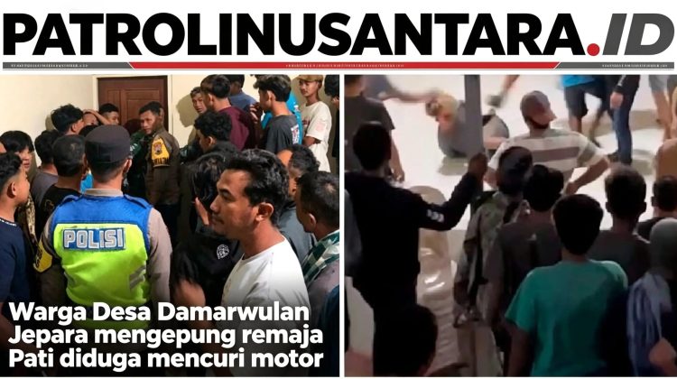 Remaja Asal Pati Babak Belur Dihajar Warga Diduga Curi Motor di Damarwulan