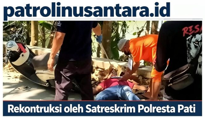 
					Polresta Pati Gelar Rekonstruksi 40 Adegan Kasus Pembunuhan di Waduk Terpus