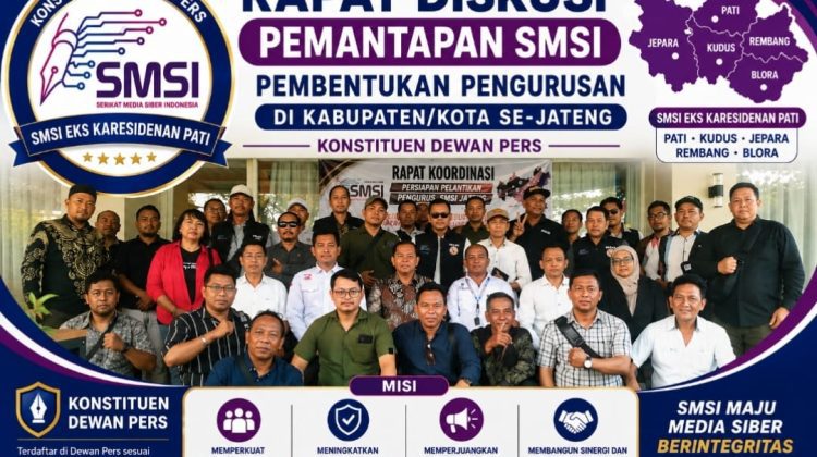 SMSI Jateng Matangkan Kepengurusan Kabupaten/Kota, Agus Kliwir : Organisasi Harus Solid