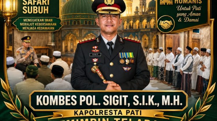 Teladan Jaga Kedamaian, Kapolresta Pati Siraman Rohani dan Safari Subuh