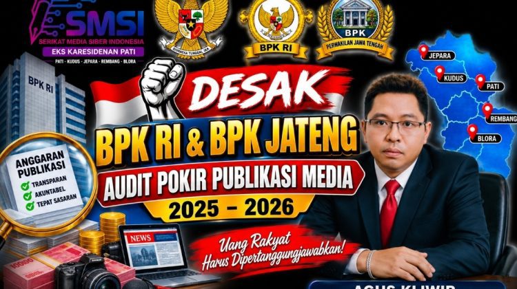 SMSI Desak BPK Bongkar Aliran Pokir Publikasi Media 2025 – 2026