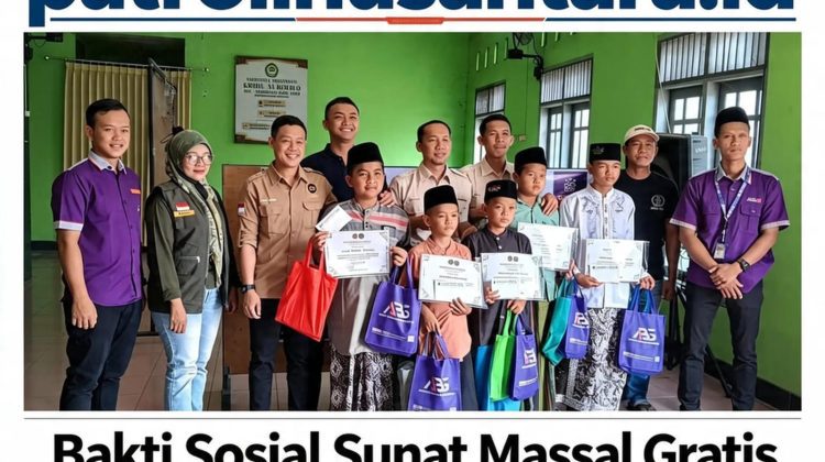 Gandeng Berbagai Lembaga, Yayasan Sejam Adakan Sunat Massal Gratis di Gedung Haji Sukolilo