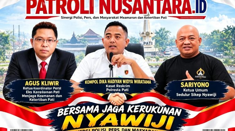 Sinergi Polri, Pers dan Ormas Diperkuat Jaga Keamanan serta Kerukunan Kabupaten Pati